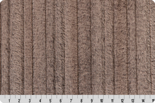 Minky - DISCONTINUED- Luxe Cuddle Iced Vienna CHOCOLATE from Shannon Fabrics