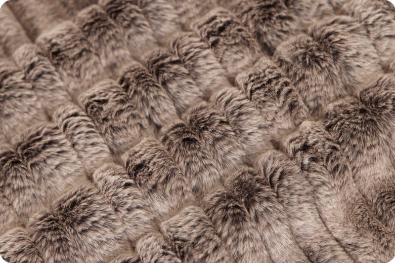Minky - DISCONTINUED- Luxe Cuddle Iced Vienna CHOCOLATE from Shannon Fabrics
