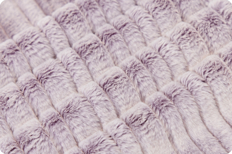 Minky -DISCONTINUED- Luxe Cuddle Iced Vienna ELDERBERRY from Shannon Fabrics
