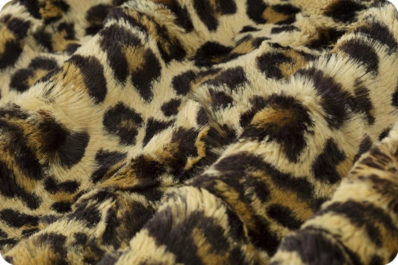 Minky - Luxe Cuddle Leopard SAND From Shannon Fabrics