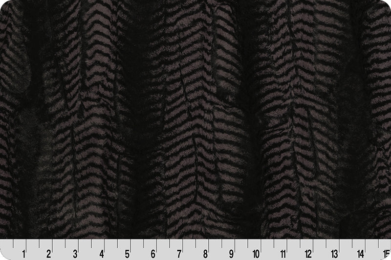 Minky - Luxe Cuddle Mamba BLACK From Shannon Fabrics