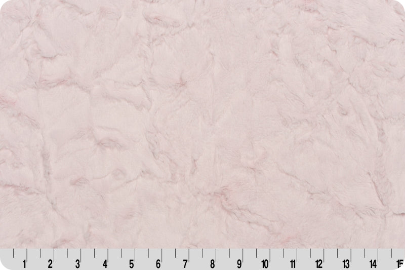 Minky - Baby Pink Luxe Cuddle Marble From Shannon Fabrics