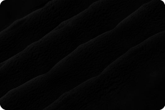 Minky - Luxe Cuddle Marbella BLACK From Shannon Fabrics