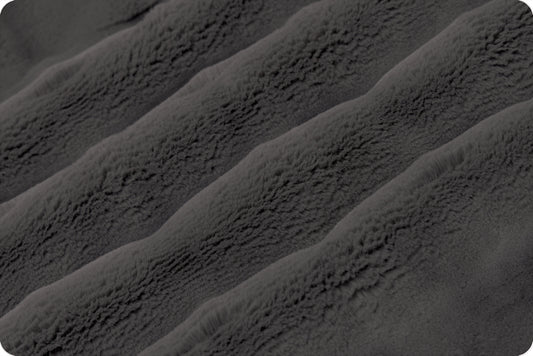 Minky - Luxe Cuddle Marbella CHARCOAL From Shannon Fabrics