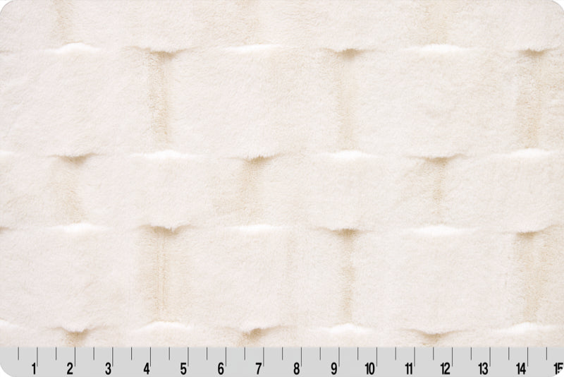 Minky - Luxe Cuddle Marbella NATURAL From Shannon Fabrics
