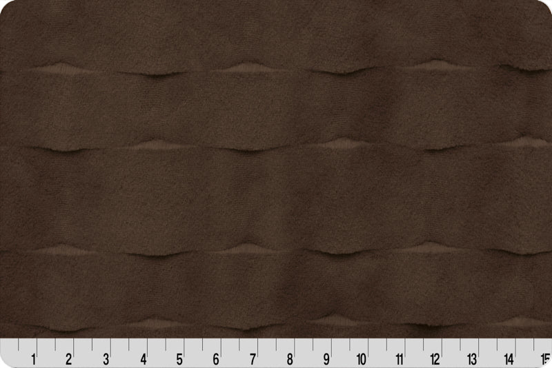 Minky - Luxe Cuddle Marbella TRUFFLE From Shannon Fabrics