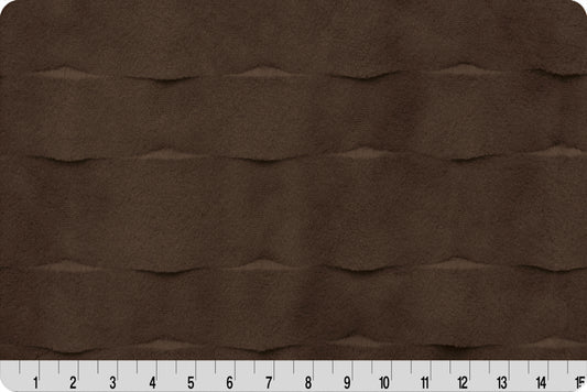 Minky - Luxe Cuddle Marbella TRUFFLE From Shannon Fabrics