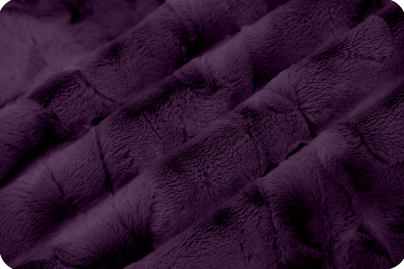 MINKY – 80" Extra Wide Lux Cuddle Mirage LOGANBERRY From Shannon Fabric
