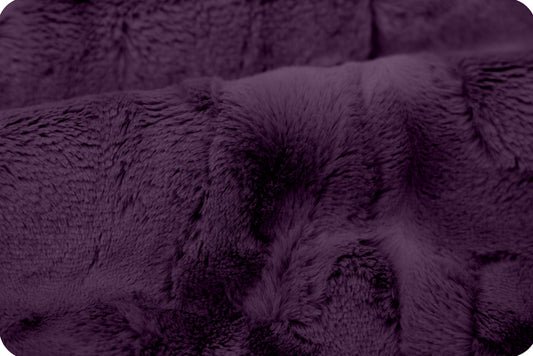 MINKY – 80" Extra Wide Lux Cuddle Mirage LOGANBERRY From Shannon Fabric