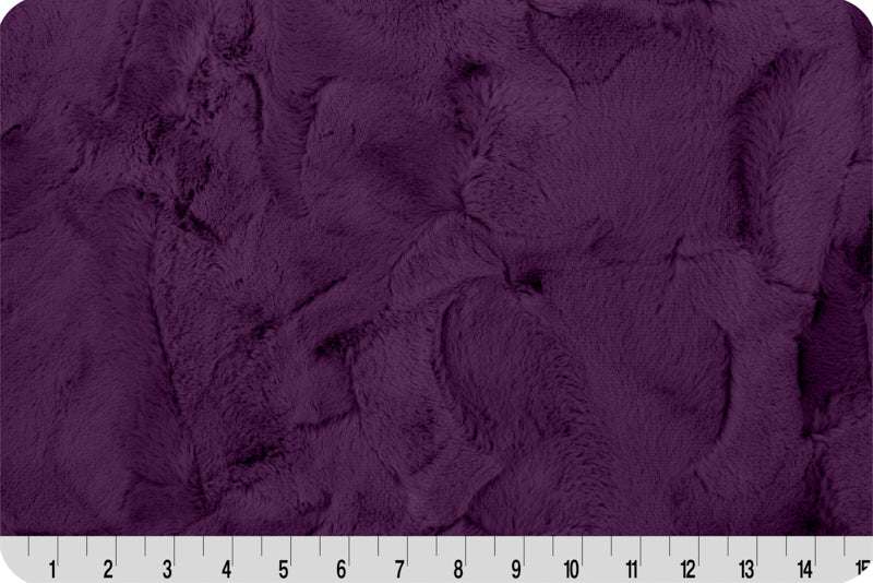 MINKY – 80" Extra Wide Lux Cuddle Mirage LOGANBERRY From Shannon Fabric