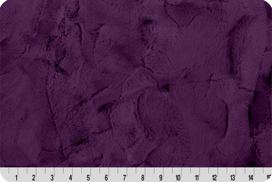 MINKY – 80" Extra Wide Lux Cuddle Mirage LOGANBERRY From Shannon Fabric