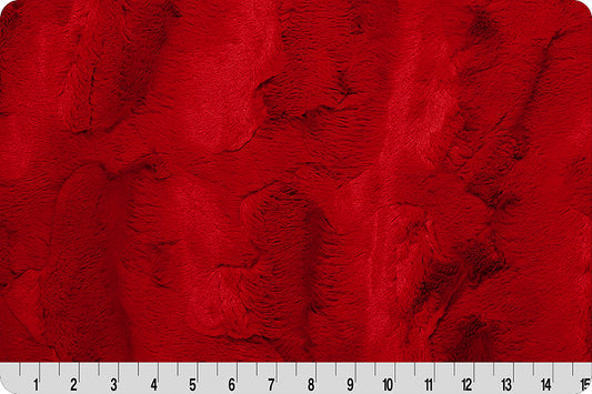 MINKY – 80" Extra Wide Lux Cuddle Mirage CARDINAL From Shannon Fabrics