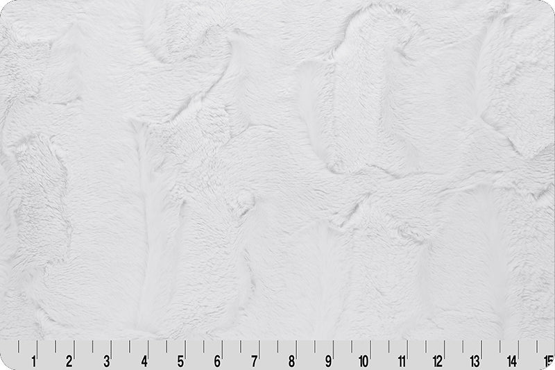 MINKY – 80" Extra Wide Lux Cuddle Mirage SNOW From Shannon Fabrics