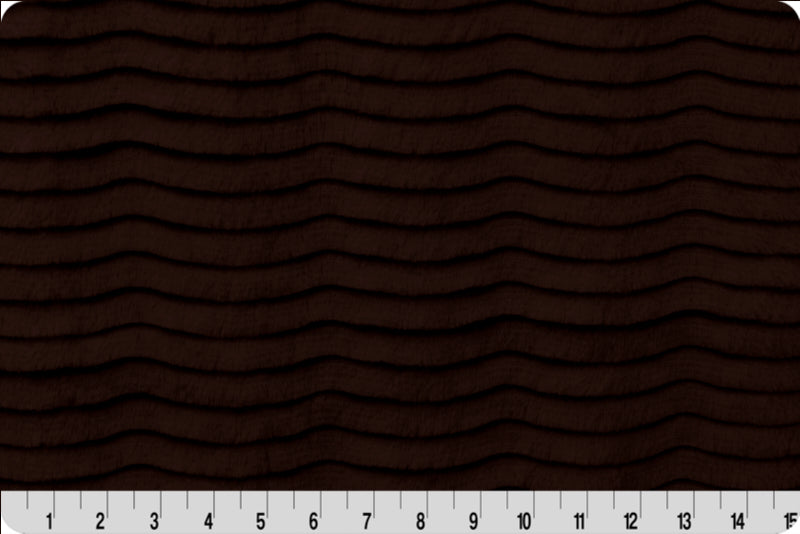 Minky - Luxe Cuddle® Oceana CHOCOLATE From Shannon Fabrics