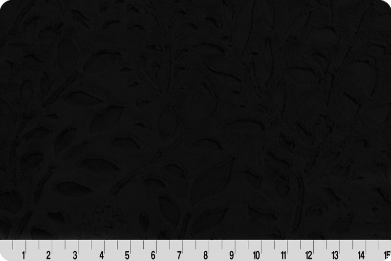 Minky - Luxe Cuddle Poppy BLACK From Shannon Fabrics