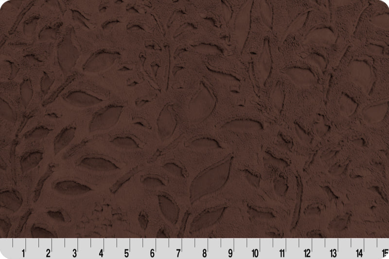 Minky - Luxe Cuddle Poppy COFFEE From Shannon Fabrics