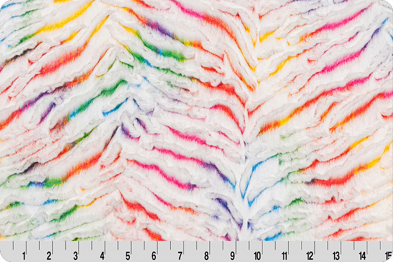 Minky - Luxe Cuddle Prism VIBRANT From Shannon Fabrics