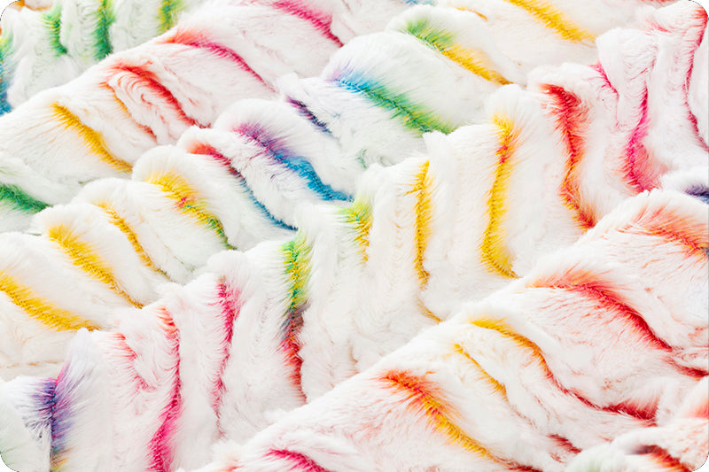 Minky - Luxe Cuddle Prism VIBRANT From Shannon Fabrics