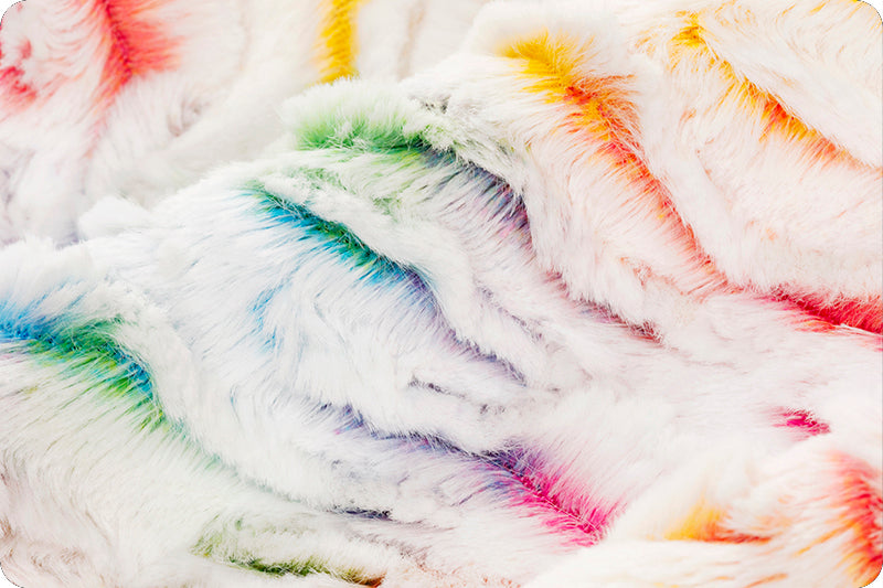 Minky - Luxe Cuddle Prism VIBRANT From Shannon Fabrics