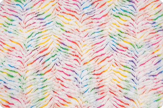 Minky - Luxe Cuddle Prism VIBRANT From Shannon Fabrics