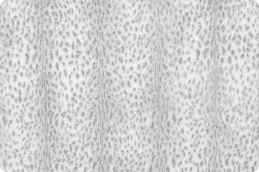 Minky - Luxe Cuddle® Savanna SILVER From Shannon Fabrics