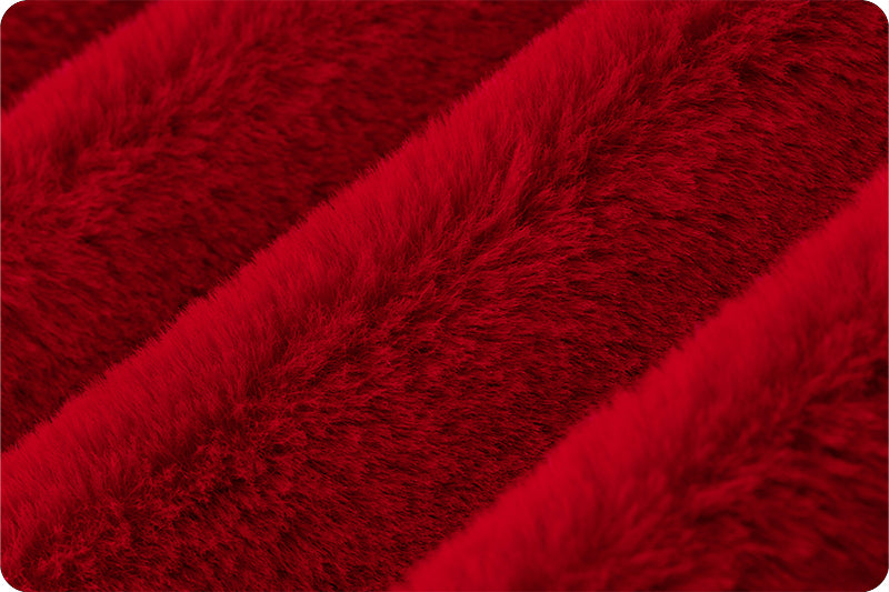 Minky - Luxe Cuddle Seal CARDINAL From Shannon Fabrics
