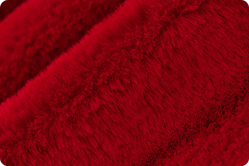 Minky - Luxe Cuddle Seal CARDINAL From Shannon Fabrics