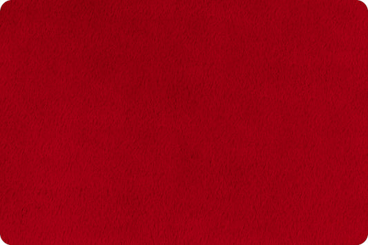Minky - Luxe Cuddle Seal CARDINAL From Shannon Fabrics