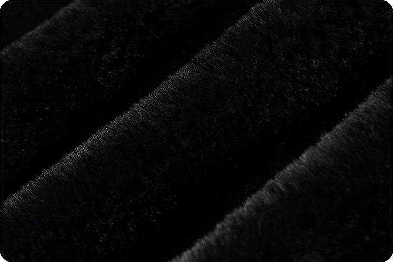 Minky - Luxe Cuddle Seal CAVIAR From Shannon Fabrics