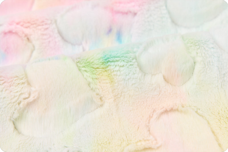 Minky - Luxe Cuddle Sorbet Hearts PASTEL From Shannon Fabrics