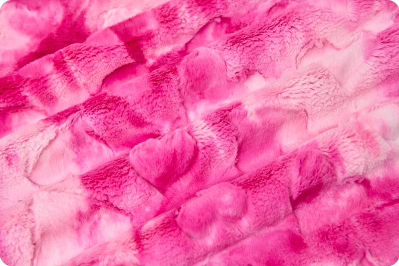 Minky - Luxe Cuddle Sorbet Hearts VALENTINE From Shannon Fabrics