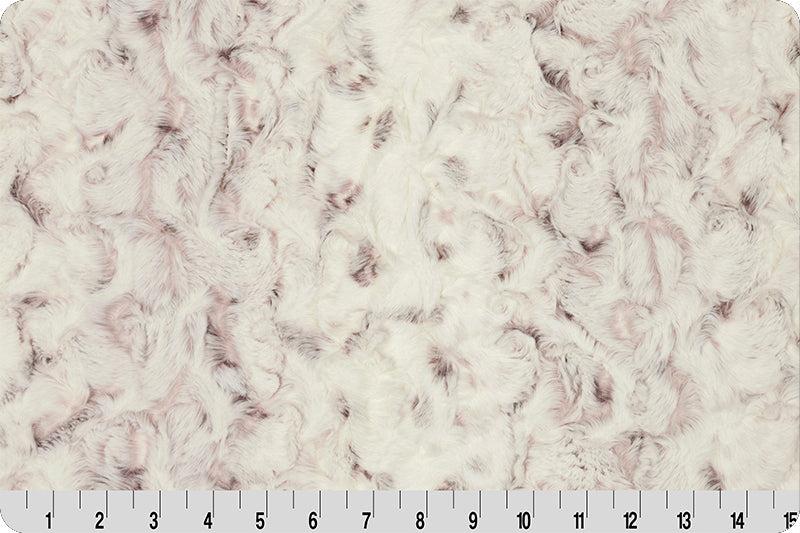 MINKY - Luxe Cuddle Snowy Owl ELDERBERRY From Shannon Fabrics