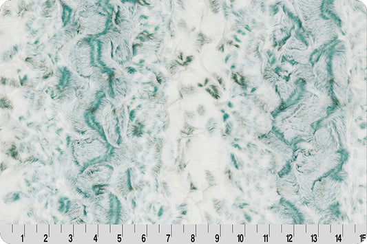 MINKY - Luxe Cuddle Snowy Owl MALLARD From Shannon Fabrics