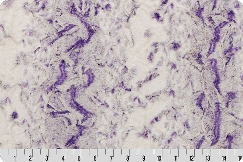 MINKY - Luxe Cuddle Snowy Owl VIOLA From Shannon Fabrics