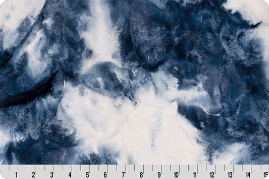 Minky - Luxe Cuddle Sorbet Blue Print From Shannon Fabrics