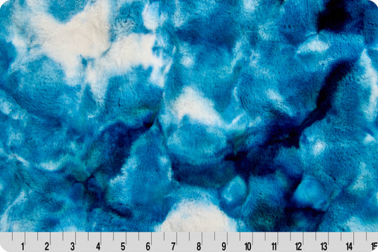 Minky - Luxe Cuddle Sorbet Powderpuff DARK SEA From Shannon Fabrics