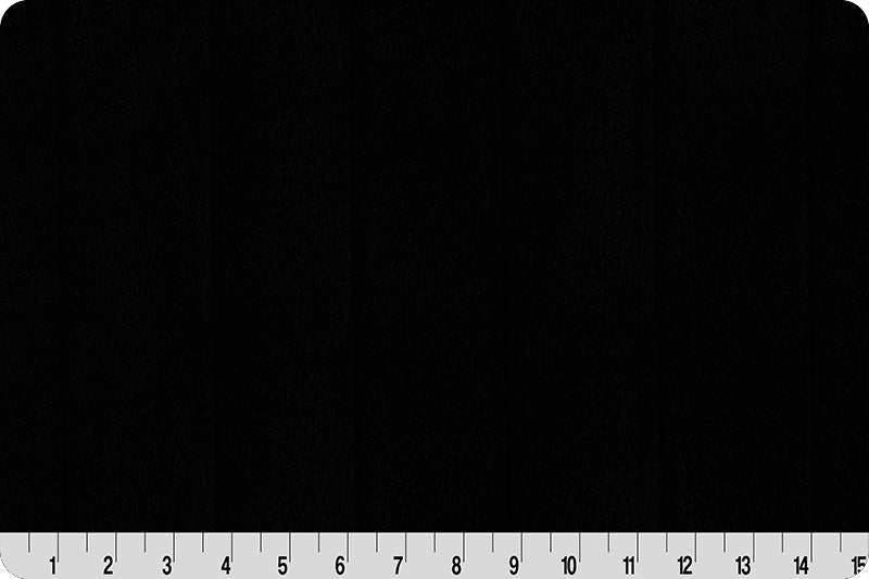 Minky -DISCONTINUED- Luxe Cuddle Sydney BLACK from Shannon Fabrics