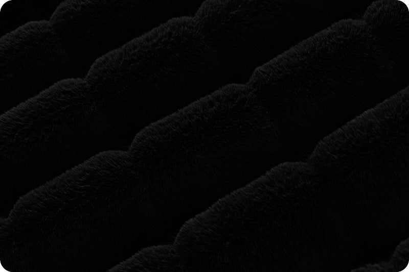 Minky -DISCONTINUED- Luxe Cuddle Sydney BLACK from Shannon Fabrics