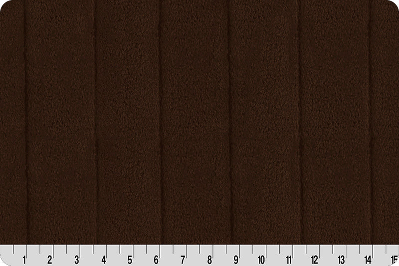 Minky - DISCONTINUED- Luxe Cuddle Sydney CHOCOLATE from Shannon Fabrics