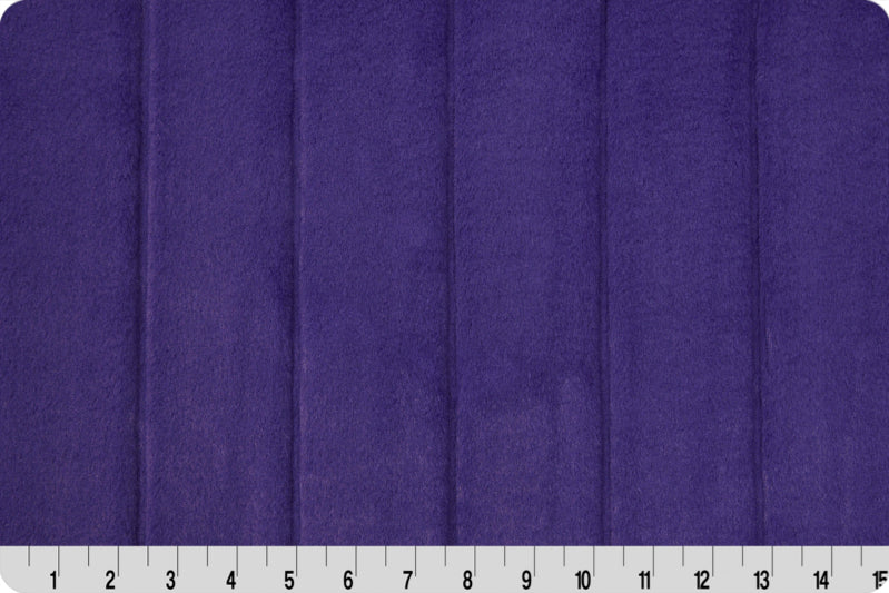 Minky - DISCONTINUED- Luxe Cuddle Sydney EGGPLANT from Shannon Fabrics