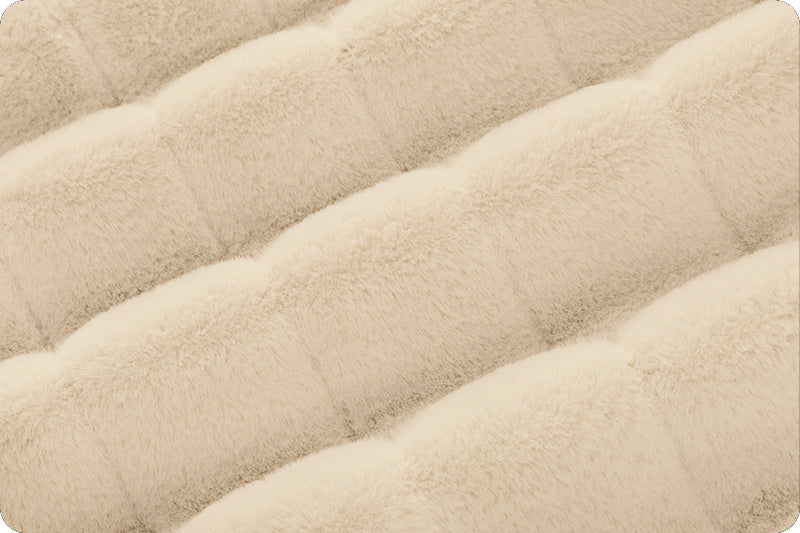 Minky - DISCONTINUED-Luxe Cuddle Sydney EGGSHELL from Shannon Fabrics