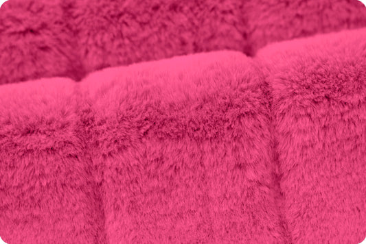 Minky - DISCONTINUED-Luxe Cuddle Sydney FUCHSIA from Shannon Fabrics