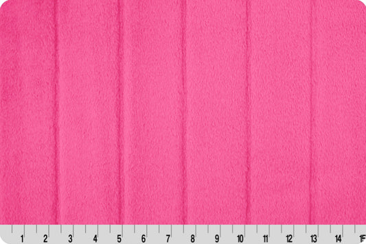 Minky - DISCONTINUED-Luxe Cuddle Sydney FUCHSIA from Shannon Fabrics