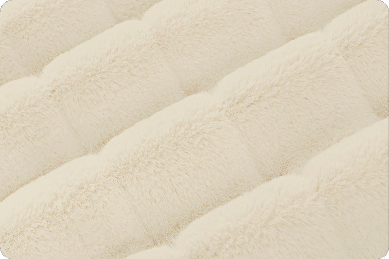 Minky - DISCONTINUED-Luxe Cuddle Sydney NATURAL from Shannon Fabrics
