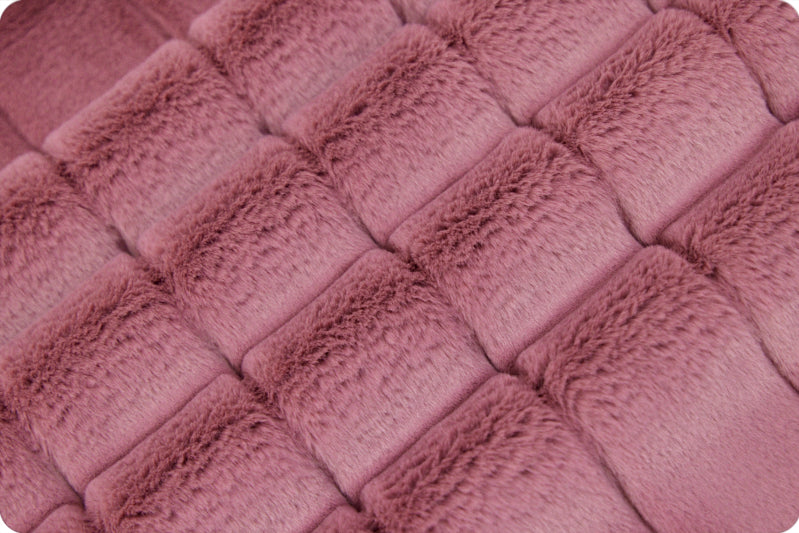 Minky - DISCONTINUED-Luxe Cuddle Sydney WILD ROSE from Shannon Fabrics