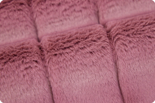 Minky - DISCONTINUED-Luxe Cuddle Sydney WILD ROSE from Shannon Fabrics