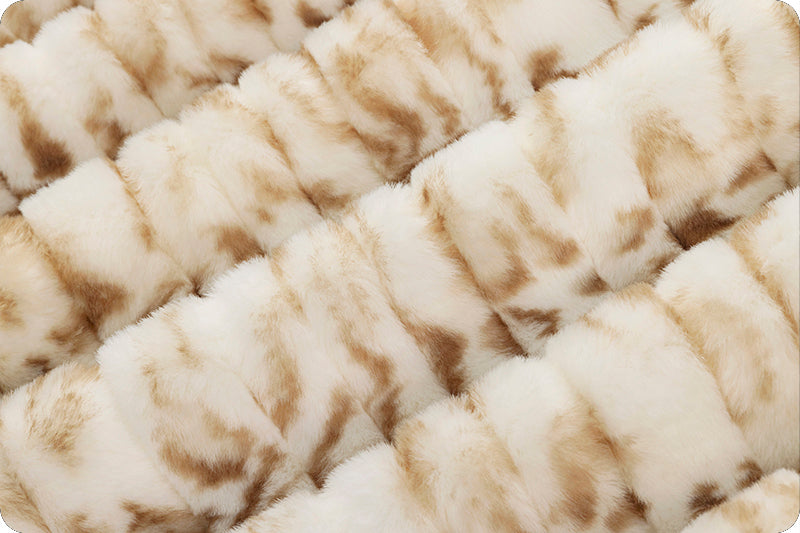 Minky - Luxe Cuddle Vienna Bengal CAPPUCCINO from Shannon Fabrics