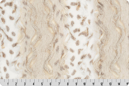 Luxe Cuddle® Wild Lynx ICE TAUPE From Shannon Fabrics