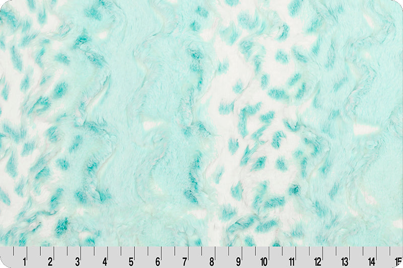 Luxe Cuddle® Wild Lynx SALTWATER From Shannon Fabrics
