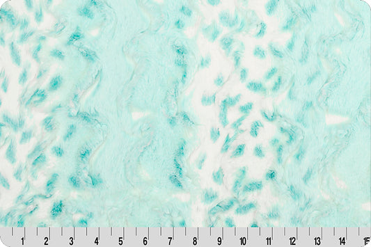 Luxe Cuddle® Wild Lynx SALTWATER From Shannon Fabrics